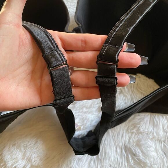 Cacique Black UnderWire Bra Size 50DD EUC - Picture 5 of 12